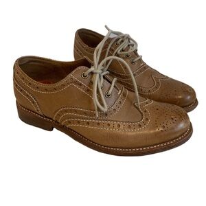 GRENSON LEATHER WINGTIP OXFORDS